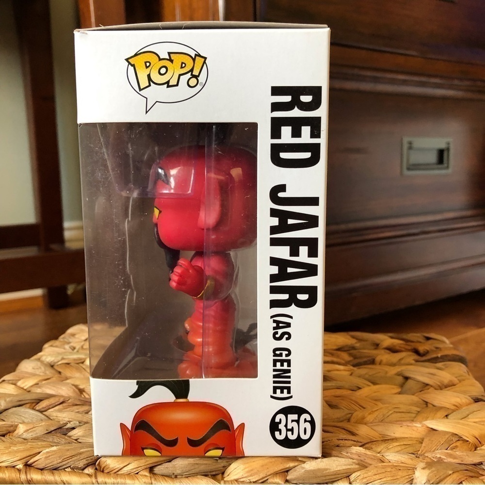 Funko Pop Disney: Aladdin: Red Jafar (as Genie) #356 - Picture 4 of 5